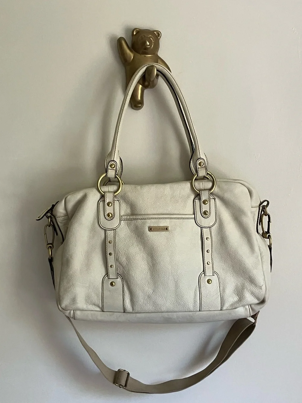 StorkSak Elizabeth Genuine Leather